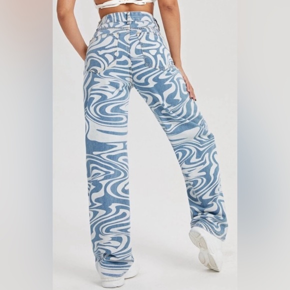 No label high rise lightweight jeans S - Picture 2 of 14